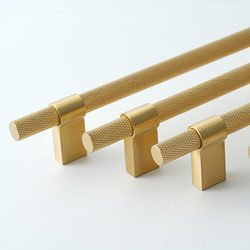 Brass Knurled Handle Cabinet Cabinet Wardrobe Drawer Cabinet Handle