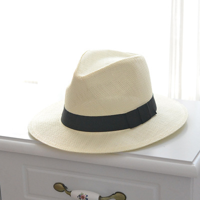 Men's Straw Hat Hollow Sun Shade