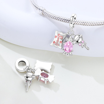 Dreamy Dessert Series Copper Bead Pendant DIY Bracelet Accessories
