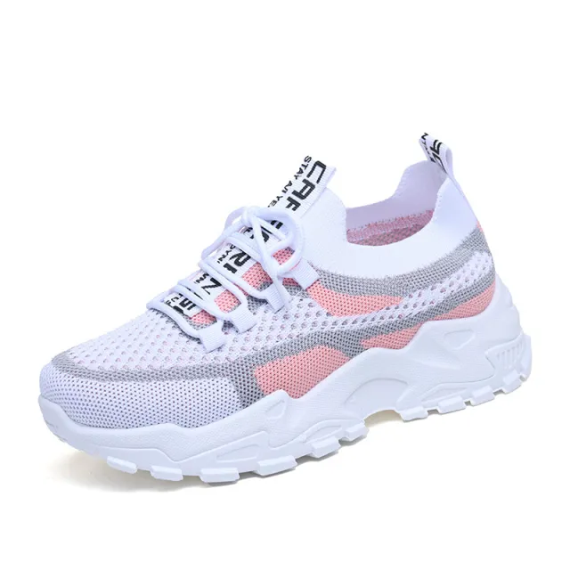 Outdoor Fashion Casual Platform Women's Sneaker Pink - Shop at LoveMi