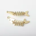 Fishbone Gold Plated