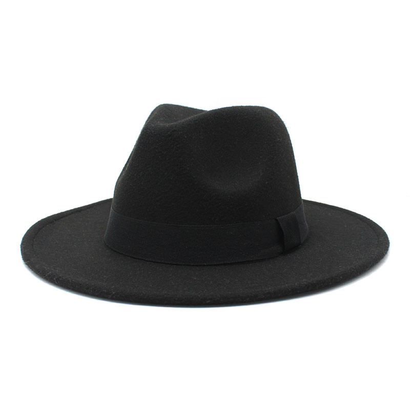 Title 25, Autumn And Winter Men And Women Big Brim Hat