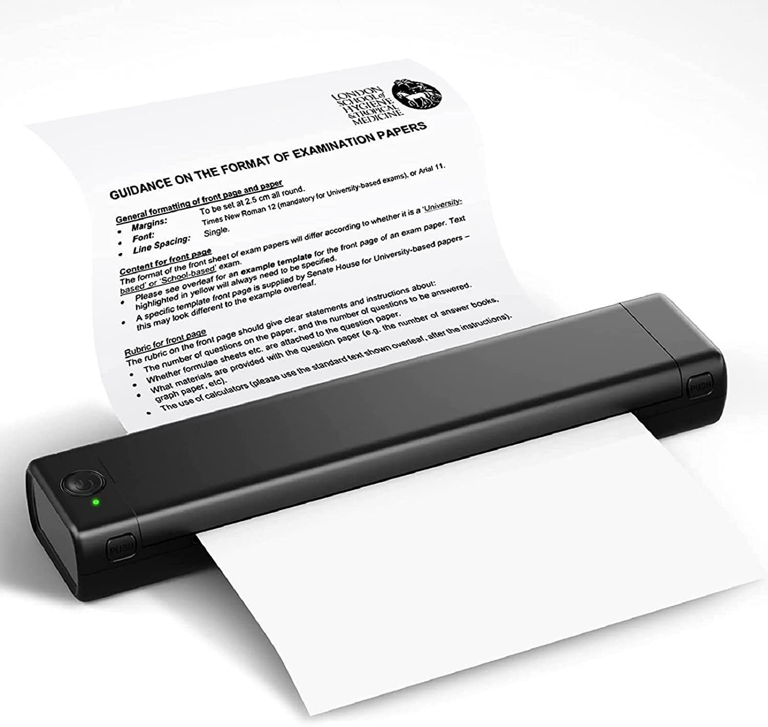 Small Mini Homework Paper Ink-free Office Portable A4 Thermal Wrong Question Printer - Image 2