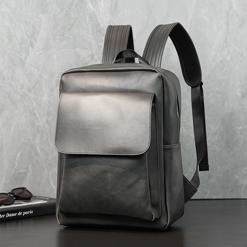 Retro Casual Korean-Style Fashionable Mens Backpack 2