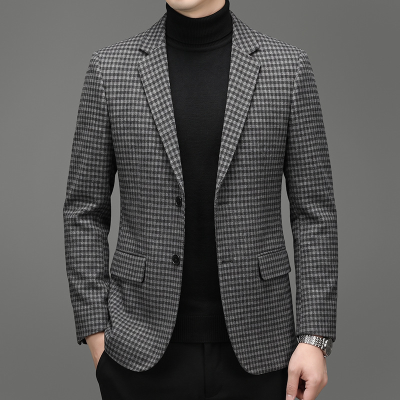 Wool-Blend Fleece-Lined Jacket, picture 7 of 8