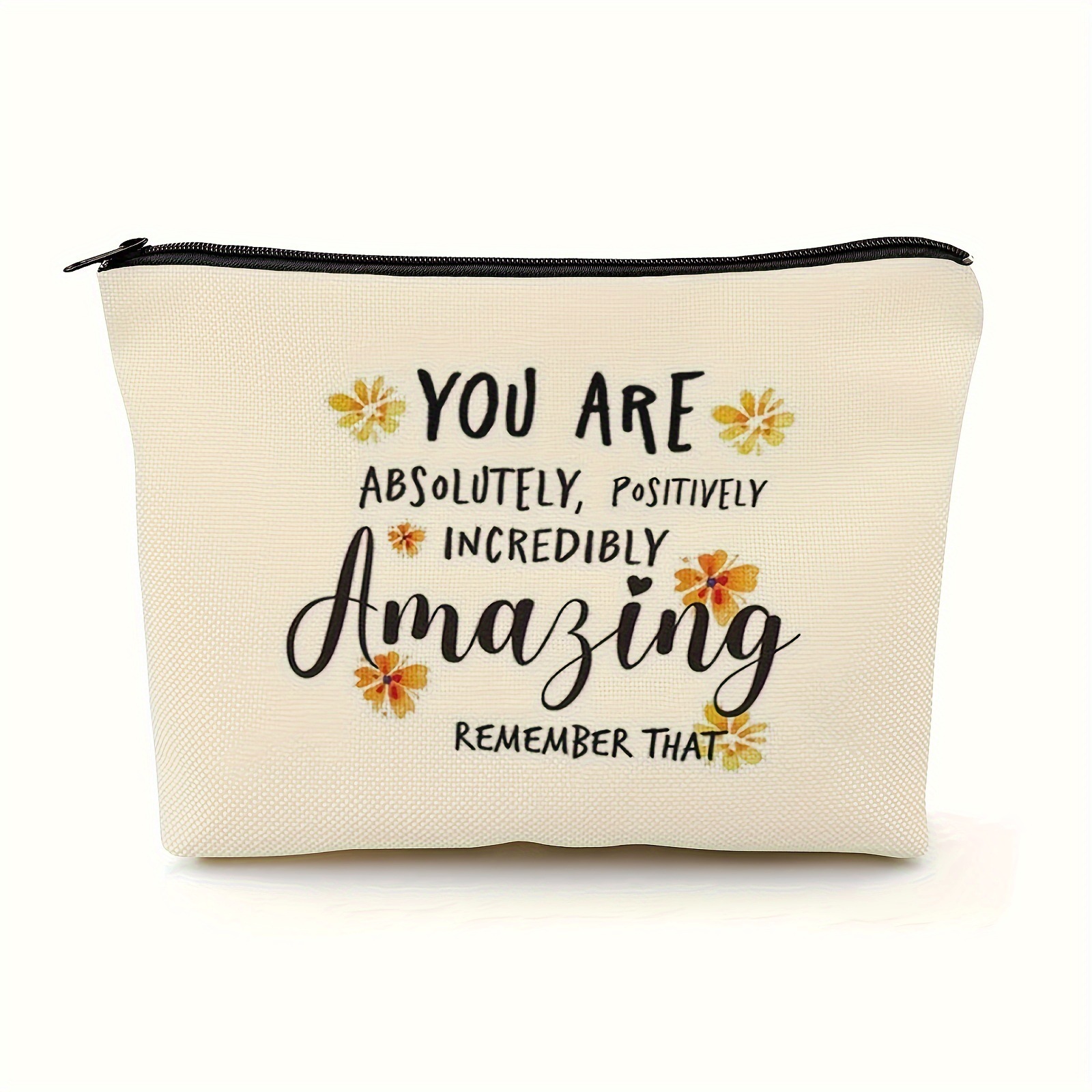 Zippered Organizer Womens Makeup Bag