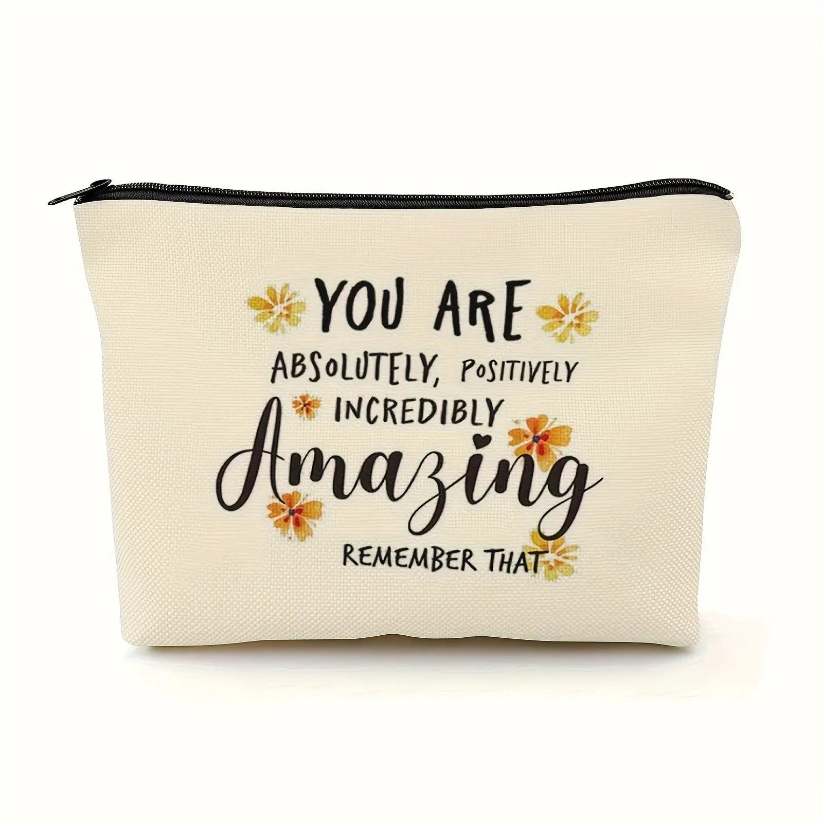 Zippered Organizer Womens Makeup Bag