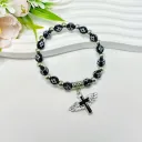 Black With Silver