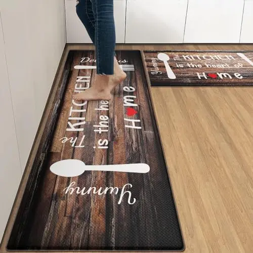 Kitchen Water- And Oil-absorbent Floor Mat