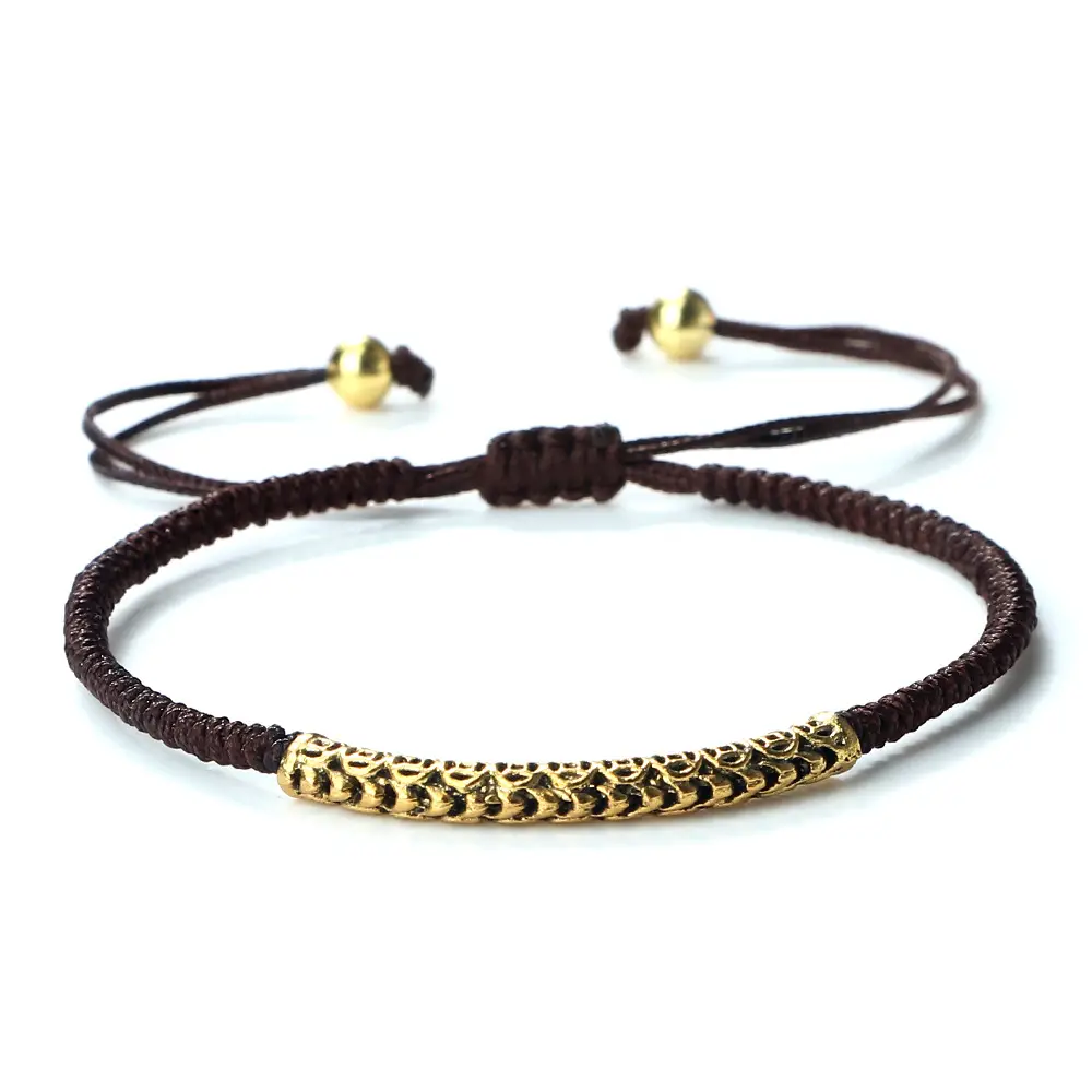 Braided Alloy Hollowed Fashion Bracelet