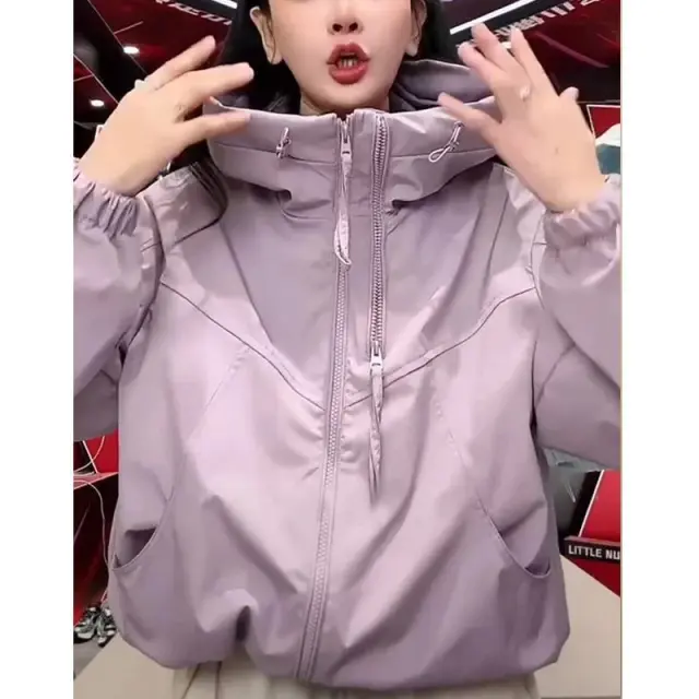 Fashion New Fashionable Jacket Women's Top Dark Purple - Shop at LoveMi