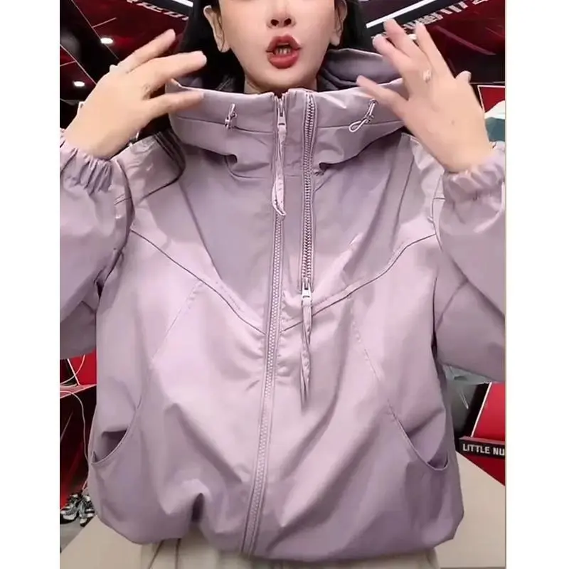 Fashion New Fashionable Jacket Women's Top - Dark Purple