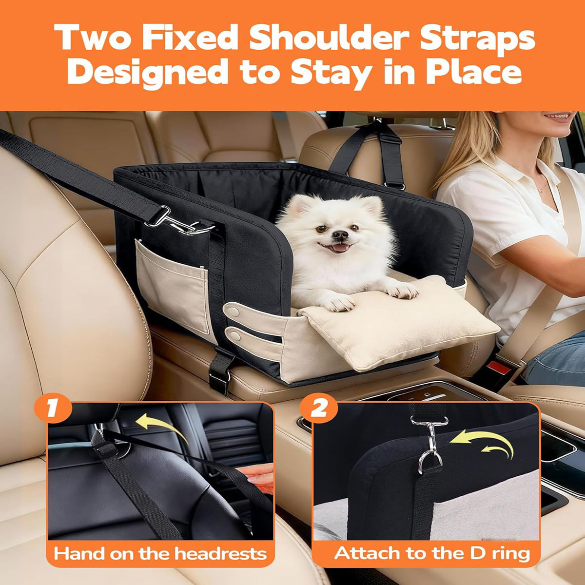 New Portable Car Seat For Small Dogs detail photo 1