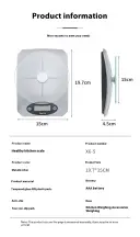 Simple Mini Kitchen Electronic Scale view 2