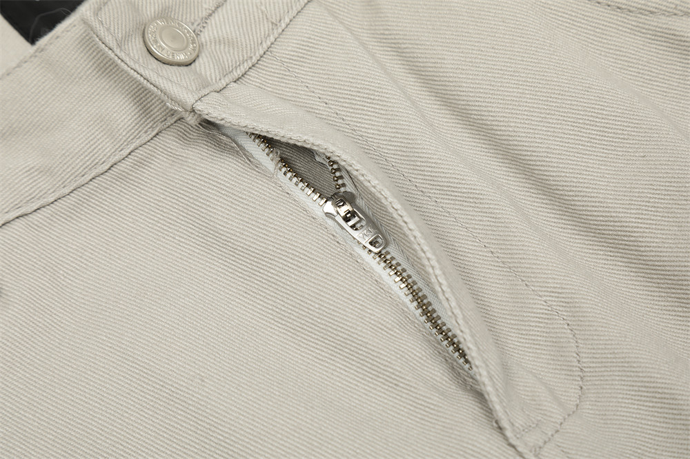 Men's Solid Color Straight-leg Trousers All-matching