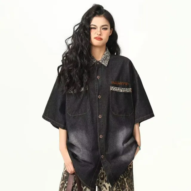 Retro Street Casual Loose Design Sense Jacket Black - Shop at LoveMi
