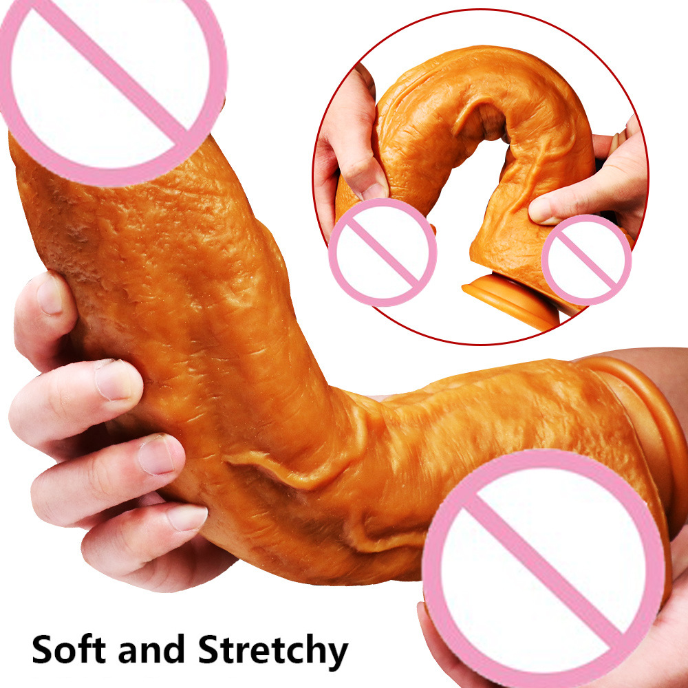 Women's Fashion Simple Simulation Silicone Dildos 8