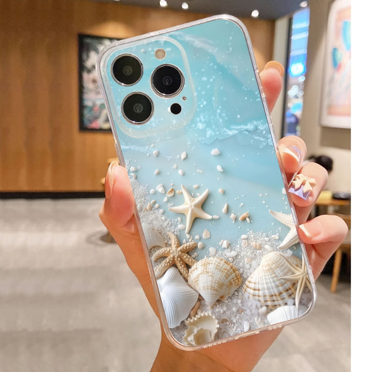 Underwater Star Drop-Resistant Phone Case 2