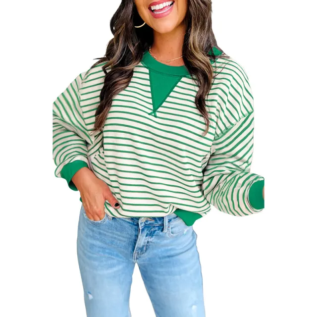 Stylish Simple And Versatile Loose Top For Women Lc25132682P109 - Shop at LoveMi