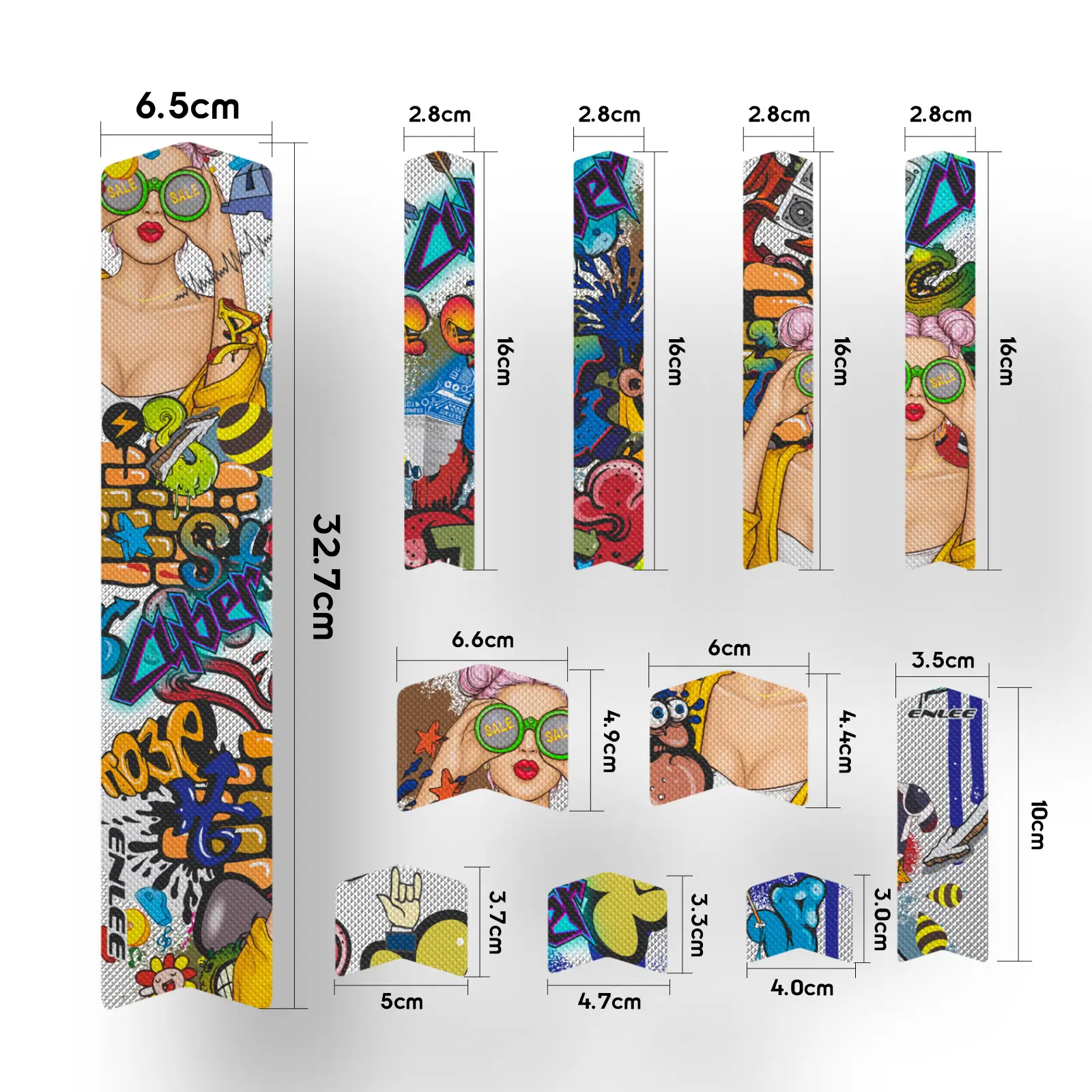 PVC Frame Color Changing Film Thickened Mountain Bike Protective Film