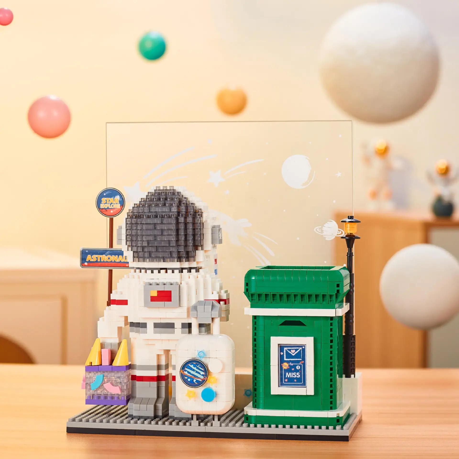 Children's Educational Micro Particles Assembled Building Block Toys