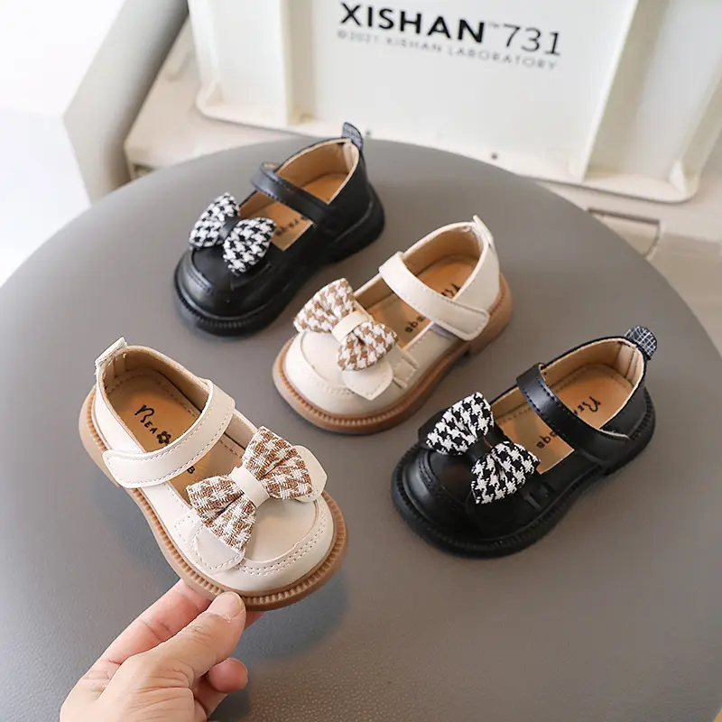 Synthetic Leather Non-slip Soft Bottom Baby Toddler