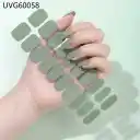 UV Gel Nail Sticker Semi-cured Semi-baked UV Nail Beauty Patch view 36