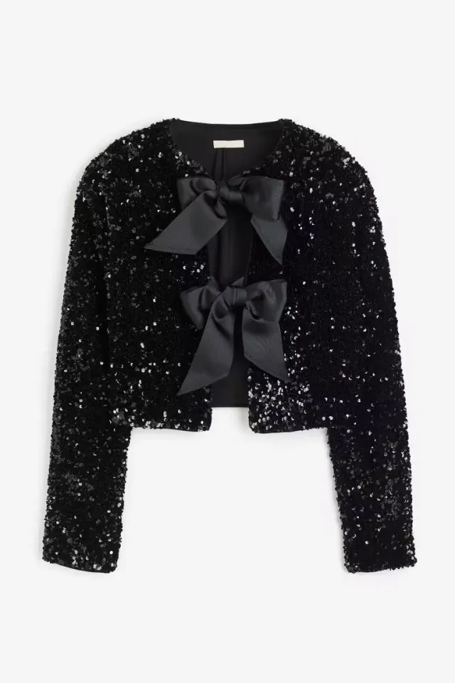 Women's Round Neck Long Sleeve Loose Plus Size Short Top Black - Shop at LoveMi