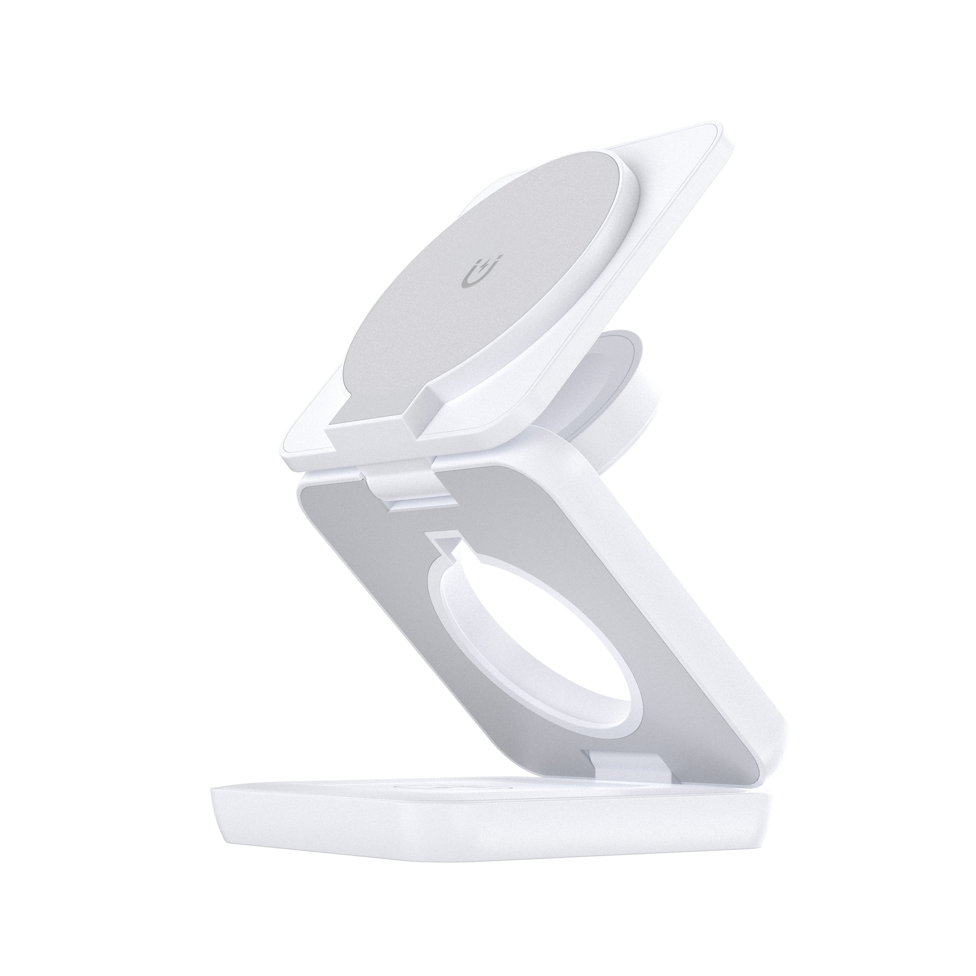Foldable Magnetic Wireless Charger with Mobile Phone Holder – Portable Charging - 第 12/12 張圖片