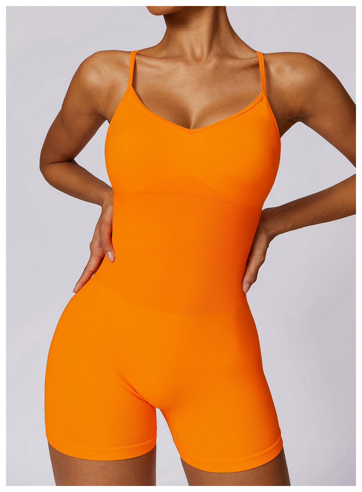 Open-back Yoga Jumpsuit