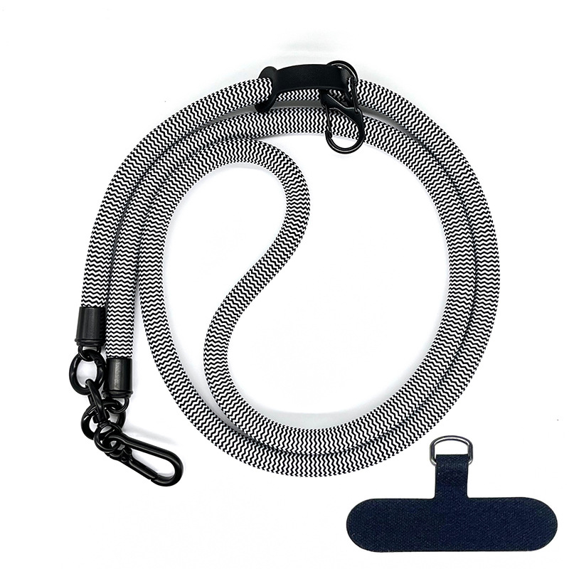 10MM Climbing Rope Mobile Phone Lanyard Gasket Adjustable Crossbody Mobile Phone Strap Camera Strap Rope Anti-lost Neck Rope