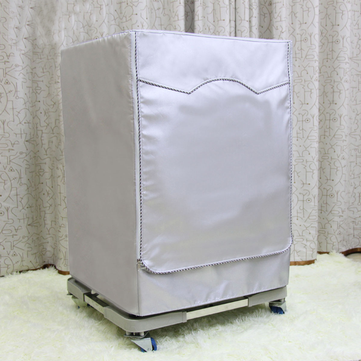 Waterproof And Sun-Proof Washing Machine Cover Debc91a1 7e03 4a23 9b8f Fc94f5333c57