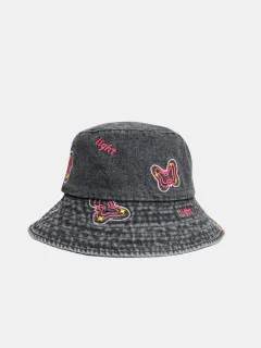 Jean Fisherman Hat Women's Autumn And Winter Sun Protection Sunshade - Gray - View 1