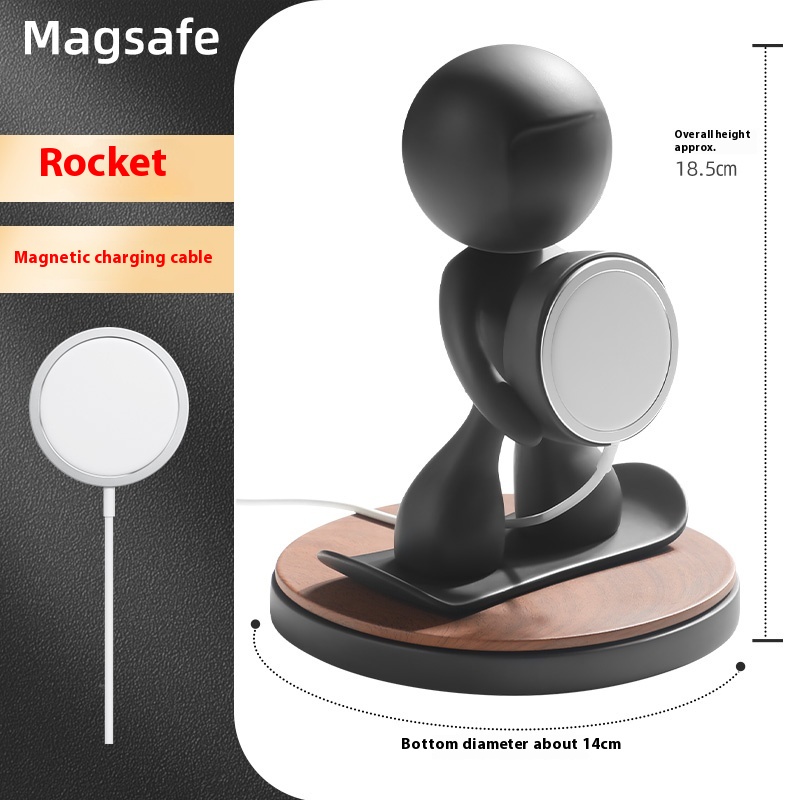 With Magnetic Wireless Charger