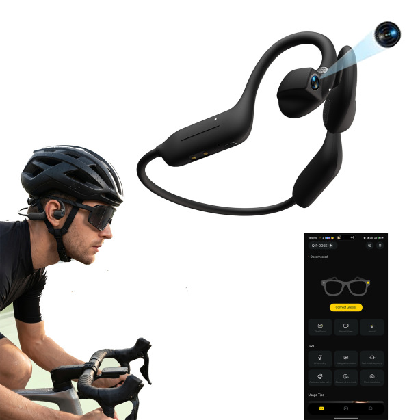 New Smart Camera Bluetooth Earphones