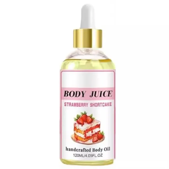 Moisturizing Body Skin Relieving Skin Dryness And Itching Essential Oil Strawberry Flavor 120Ml - Shop at LoveMi