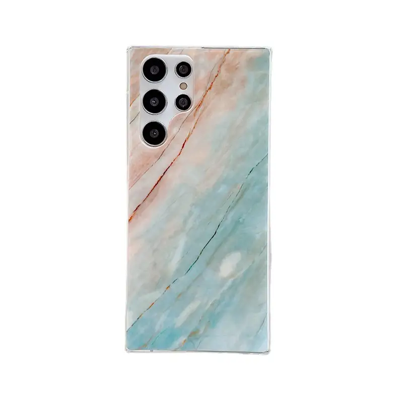 Applicable Creative Marble Pattern Soft Shell Full Cover Unique Phone Case