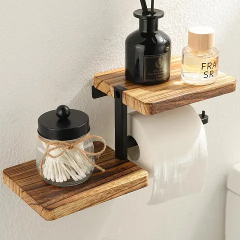 Fashion Personalized Bathroom Shelf Roll Stand