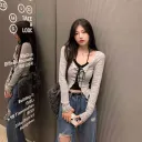 Cardigan And Suspenders