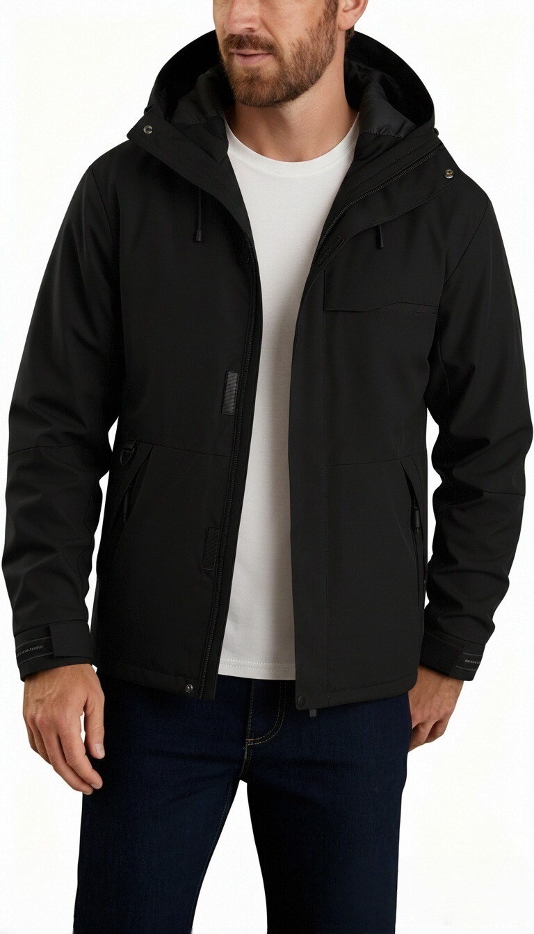 Loose-Fit Hooded Jacket, picture 6 of 8