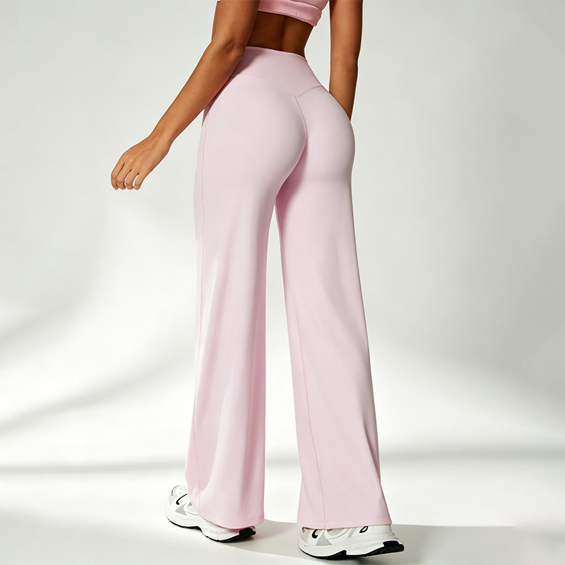Women's Athletic Yoga Wide-Leg Pants