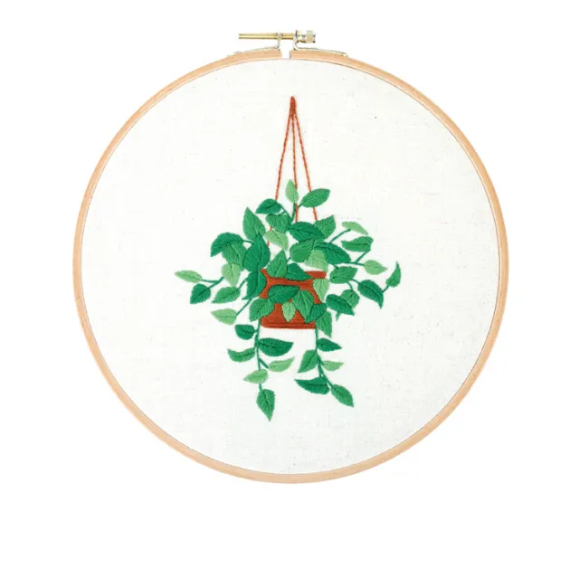 Embroidery DIY Handmade Material Package Three dimensional Green Radish - Shop at LoveMi