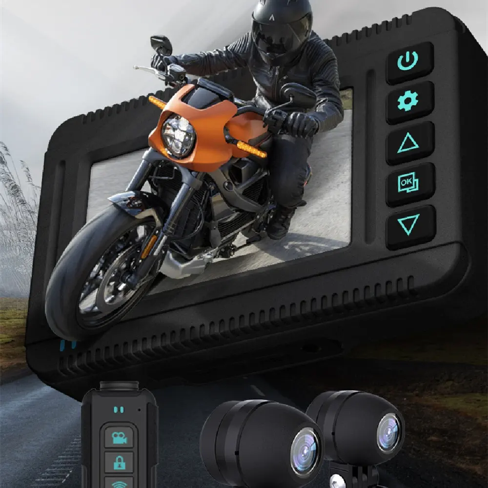 GPS Trajectory of High-definition Motorcycle Waterproof Recorder