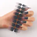 Manicure Full Stickers Solid Color 16 Small Stickers European And American Simple Nails view 3