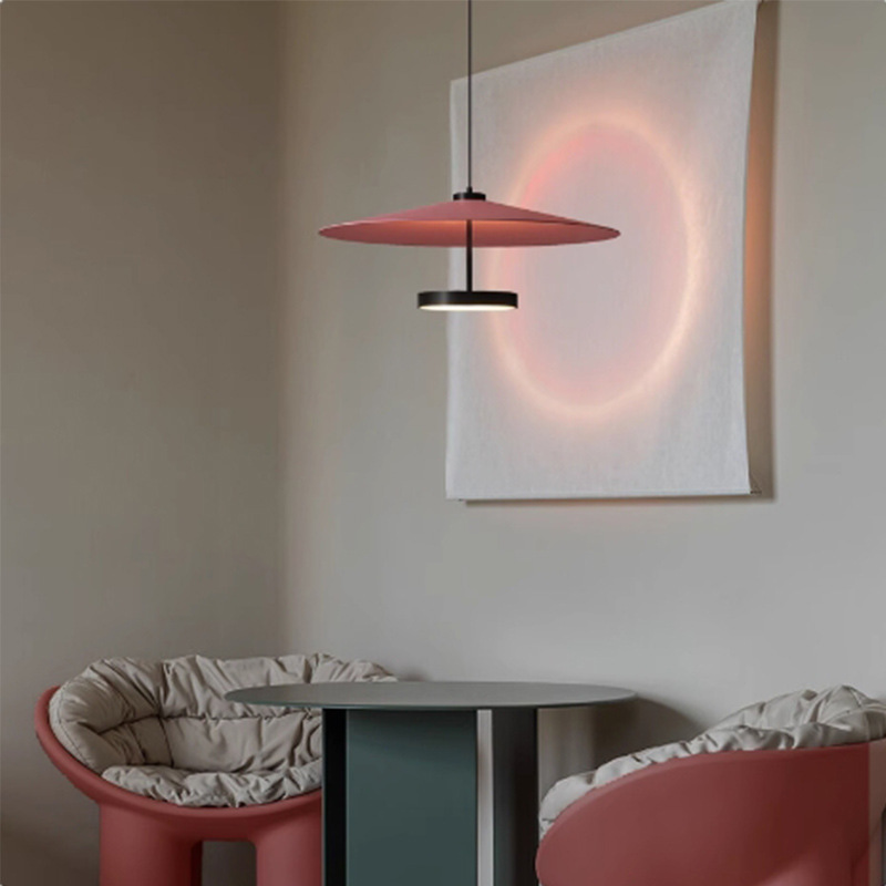 Nordic Minimalist Saucer-shaped Dining Table Pendant Light