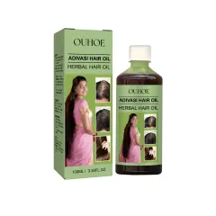 Herbal Dense Hair Oil Solid Anti-drop Strong Scalp Repair Soft And Smooth - 100 Ml - View 1