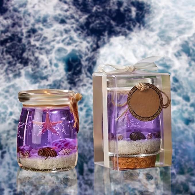 Title 5, Ocean Theme Aromatherapy Candle