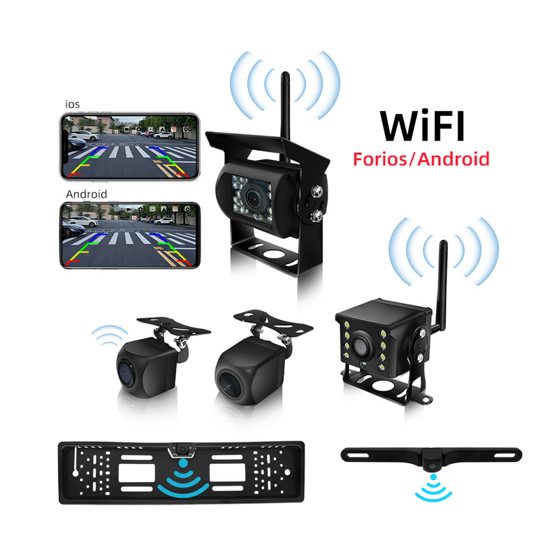 HD Wireless WiFi Rearview Camera With Night Vision