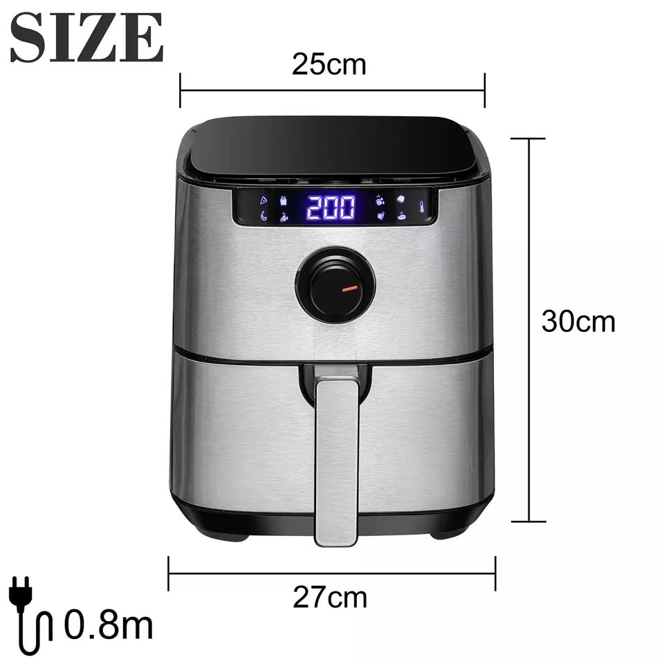 Household Touch Screen 50L Air Fryer — foto 9
