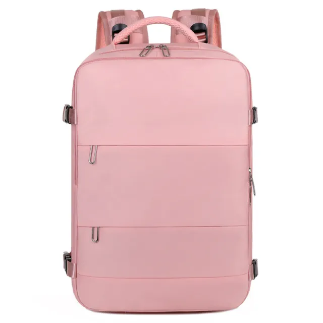 New Travel Backpack Female Large capacity Dry And Wet Luggage Travel Bags Computer Backpack College Students Bag Pink - Shop at LoveMi